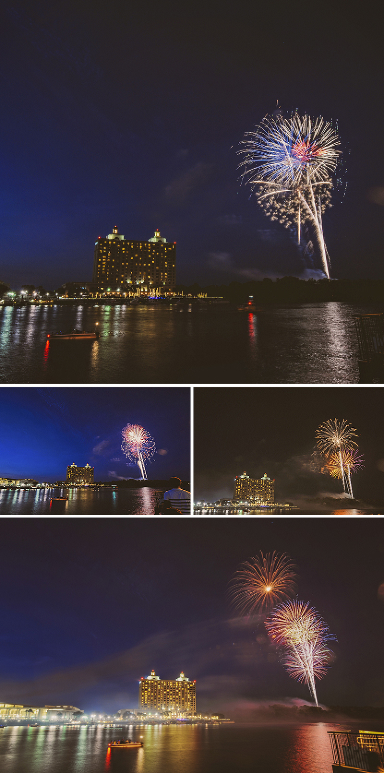 GREY MOSS : fireworks in savannah! more photos in the journal! https://greymoss.com/fireworks-in-savannah