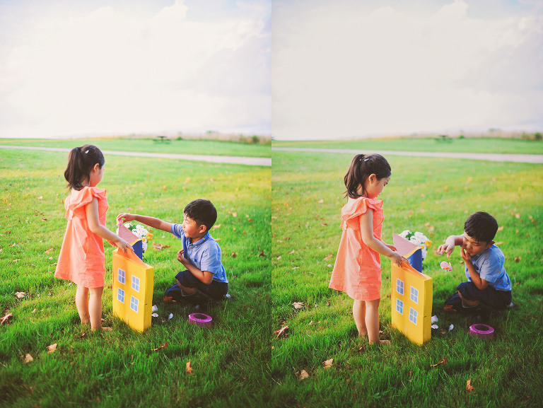 a peppa pig birthday party! more photos in the GREY MOSS journal! https://greymoss.com/kate-turns-four-a-peppa-pig-party