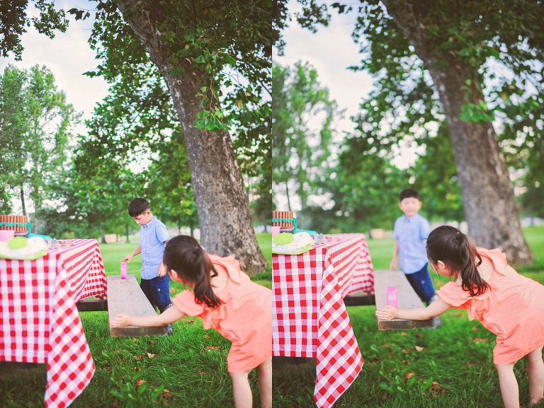 a peppa pig birthday party! more photos in the GREY MOSS journal! https://greymoss.com/kate-turns-four-a-peppa-pig-party