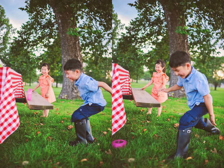 a peppa pig birthday party! more photos in the GREY MOSS journal! https://greymoss.com/kate-turns-four-a-peppa-pig-party