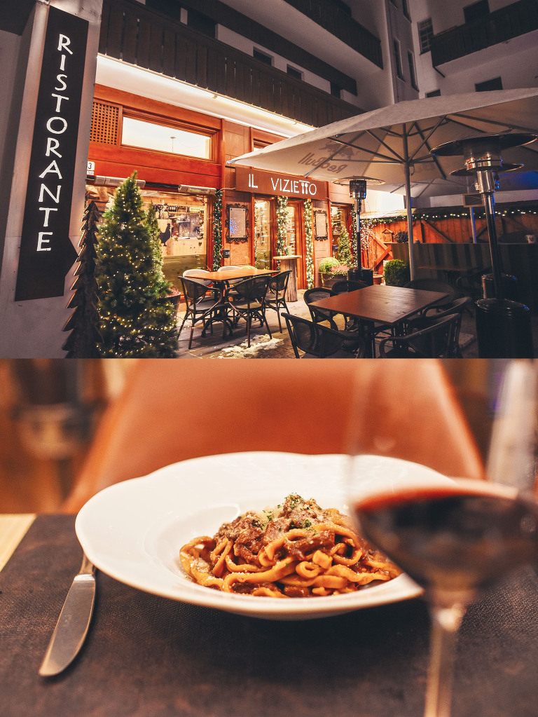 weekend ski trip to cortina d’ampezzo, ITALY! more photos in the journal! https://greymoss.com/cortina-italy-town-turns-just-magical-at-night