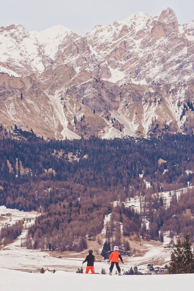 weekend ski trip to cortina d’ammezzo, ITALY! more photos in the journal! https://greymoss.com/cortina-italy-brilliant-morning-skiing
