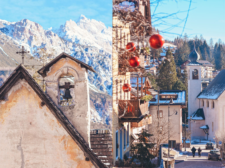weekend ski trip to cortina d’ampezzo, ITALY! more photos in the journal! https://greymoss.com/cortina-italy-an-afternoon-walk-through-its-picturesque-town