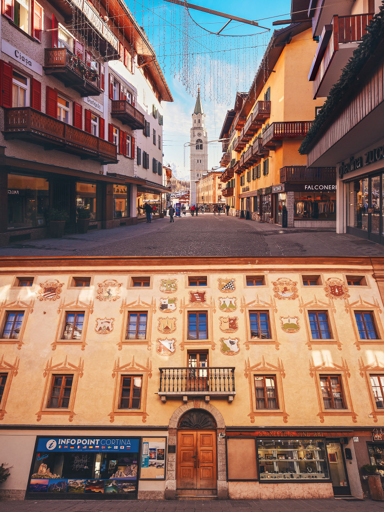 weekend ski trip to cortina d’ampezzo, ITALY! more photos in the journal! https://greymoss.com/cortina-italy-an-afternoon-walk-through-its-picturesque-town