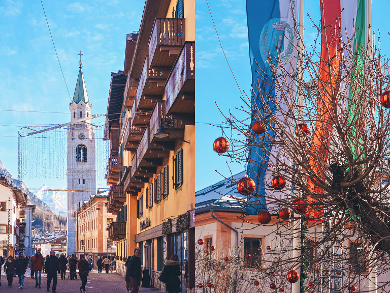 weekend ski trip to cortina d’ampezzo, ITALY! more photos in the journal! https://greymoss.com/cortina-italy-an-afternoon-walk-through-its-picturesque-town