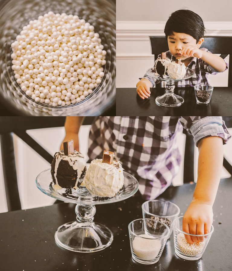 make these fun + easy pumpkin muffins! more photos in the GREY MOSS journal! https://greymoss.com/glittery-pumpkin-muffins