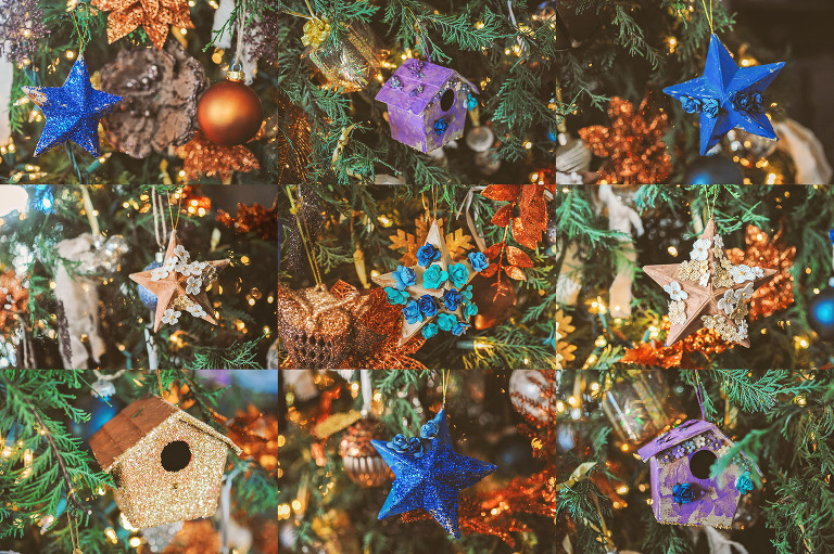 homemade ornaments! more photos in the journal! https://greymoss.com/homemade-ornaments-are-the-best