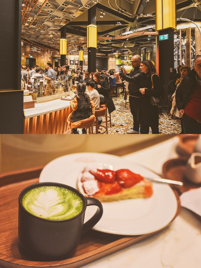 STARBUCKS finally arrives in italy! more photos in the grey moss journal! https://greymoss.com/first-starbucks-in-italy