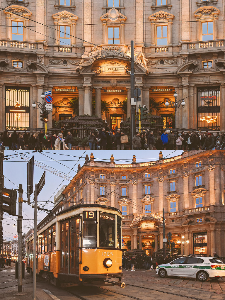 STARBUCKS finally arrives in italy! more photos in the grey moss journal! https://greymoss.com/first-starbucks-in-italy