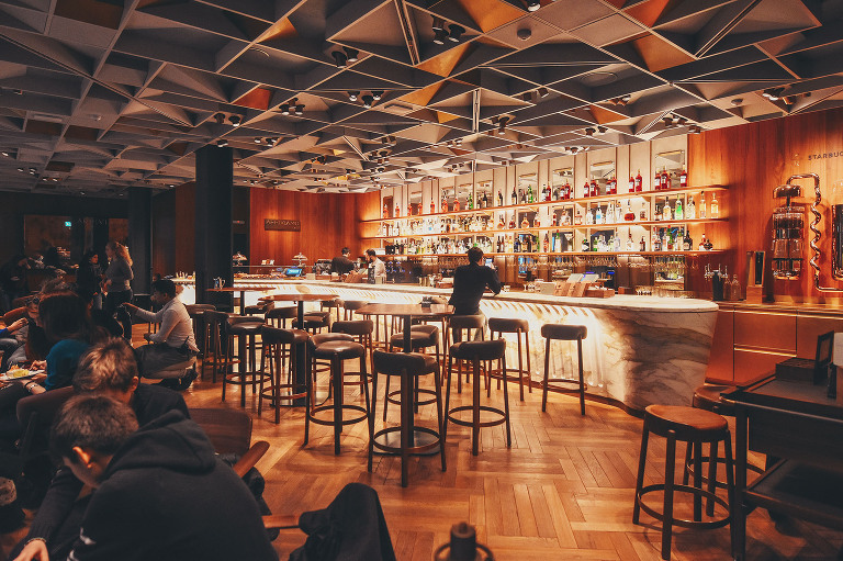 STARBUCKS finally arrives in italy! more photos in the grey moss journal! https://greymoss.com/first-starbucks-in-italy