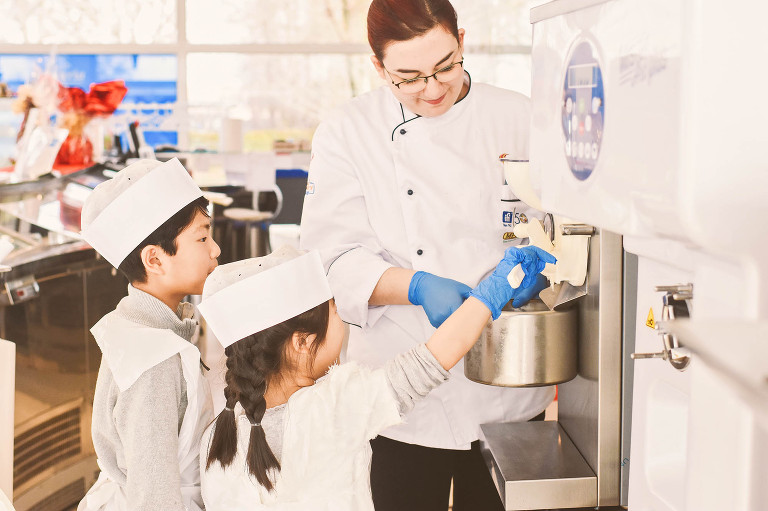 Making GELATOS in Bologna, Italy! More photos in the GREY MOSS journal! https://greymoss.com/making-gelato-in-bologna-italy