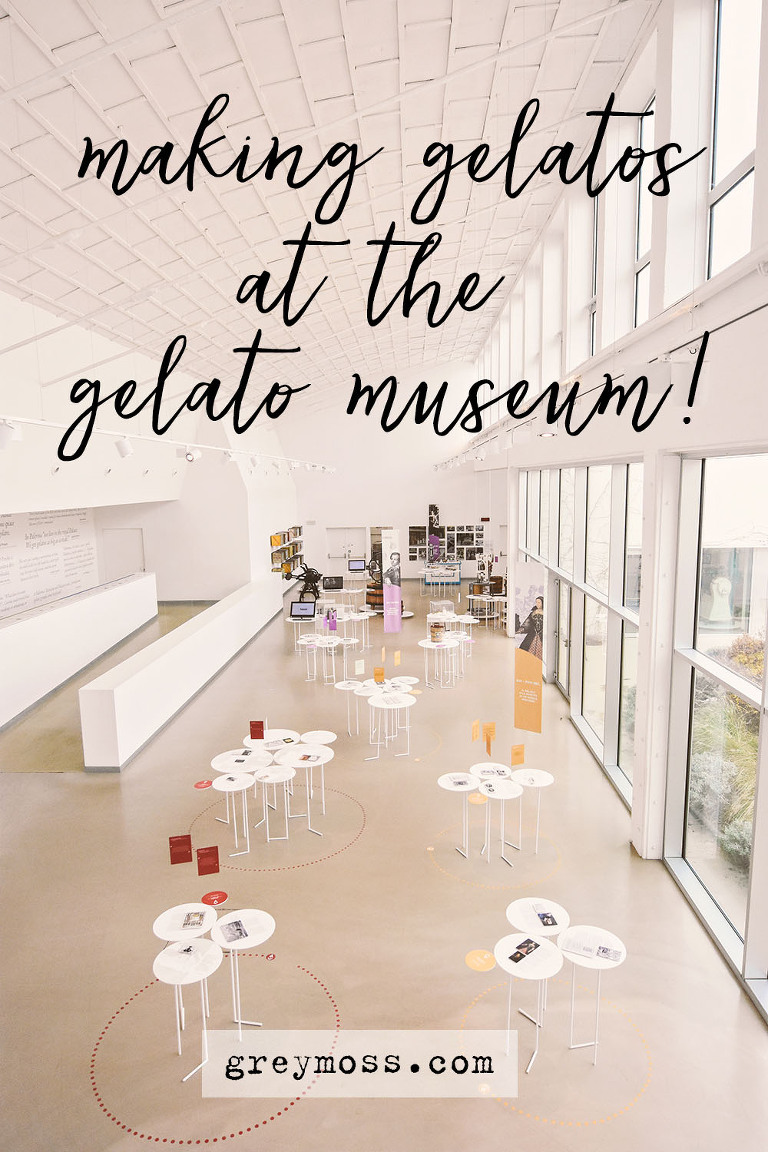 Making GELATOS in Bologna, Italy! More photos in the GREY MOSS journal! https://greymoss.com/making-gelato-in-bologna-italy