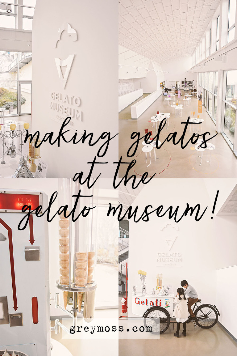 Making GELATOS in Bologna, Italy! More photos in the GREY MOSS journal! https://greymoss.com/making-gelato-in-bologna-italy