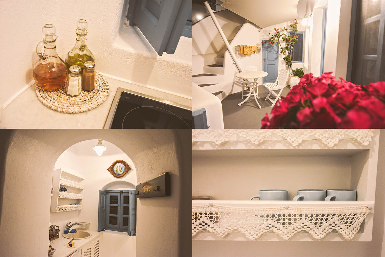 sunset dinner in santorini, greece! more photos in the journal: https://greymoss.com/santorini-greece-arrival-spectacular-sunset/ 